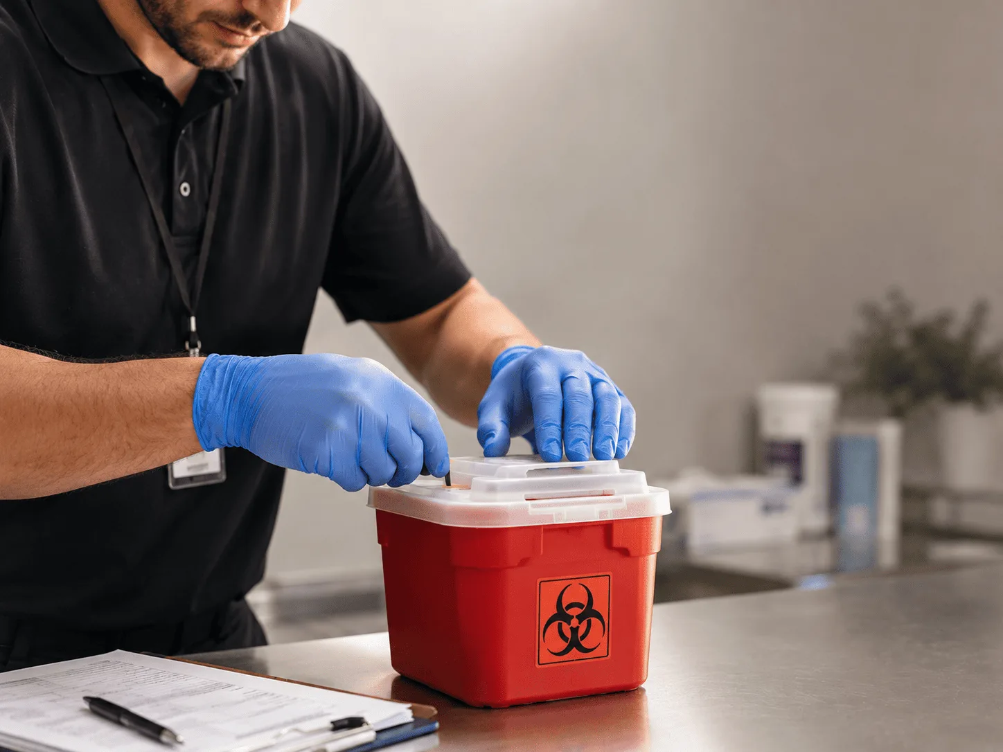 Why choose Sharps Waste Disposal in Denmark, IA